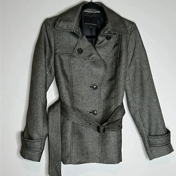 Banana Republic NWOT Houndstooth jacket size 2 - Picture 5 of 12